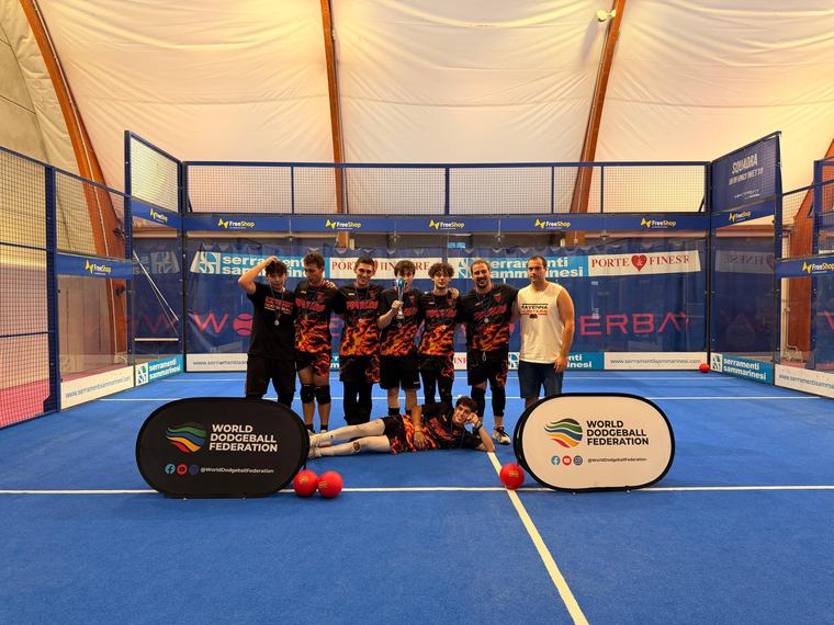 Dodgeball Festival, i Toscana Reapers vincono a San Marino