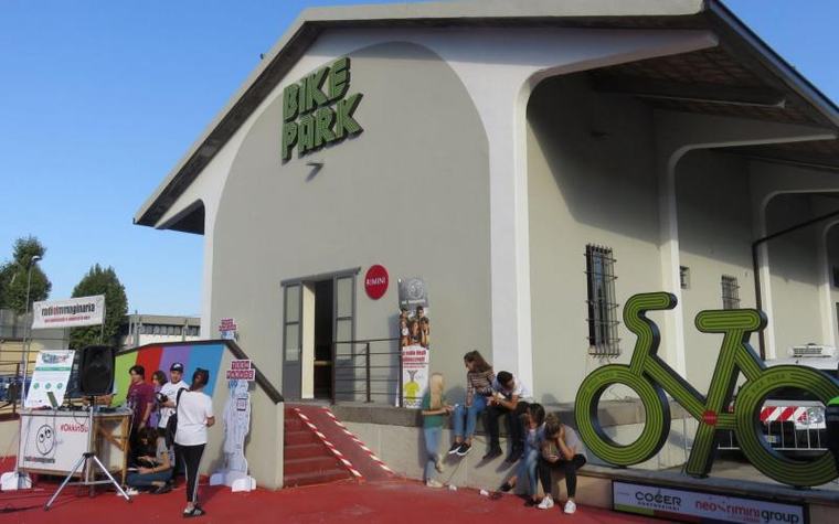 Rimini. Bike Park, sempre più punto di riferimento per visitatori e pendolari che usano la bicicletta
