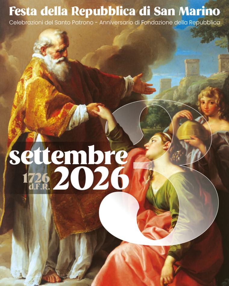 3 settembre 2026, San Marino celebra la Festa Nazionale