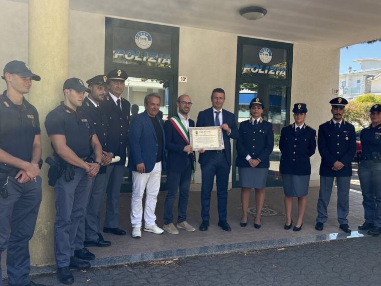 Cervia, sicurezza estiva al vertice: il Comune ringrazia la Polizia per l’impegno sul territorio